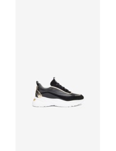 Nero Giardini Sneakers Sport Fil Fondo Alto Pelle Nero