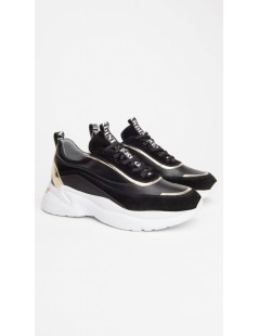 Nero Giardini Sneakers Sport Fil Fondo Alto Pelle Nero