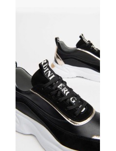 Nero Giardini Sneakers Sport Fil Fondo Alto Pelle Nero