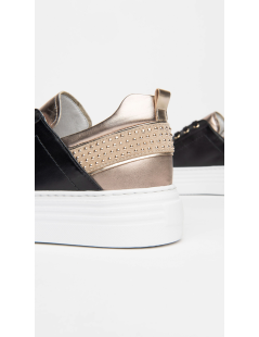 Nero Giardini Sneakers Cassetta Alto Tallone Borchie Nero