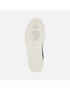 GEOX Sneakers Donna Lauressa Zip Laterale Camoscio Jeans Rosa