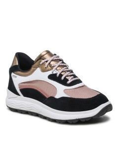Geox Sneakers Donna Spherica 4x4 Abx Multi Nero Rosa