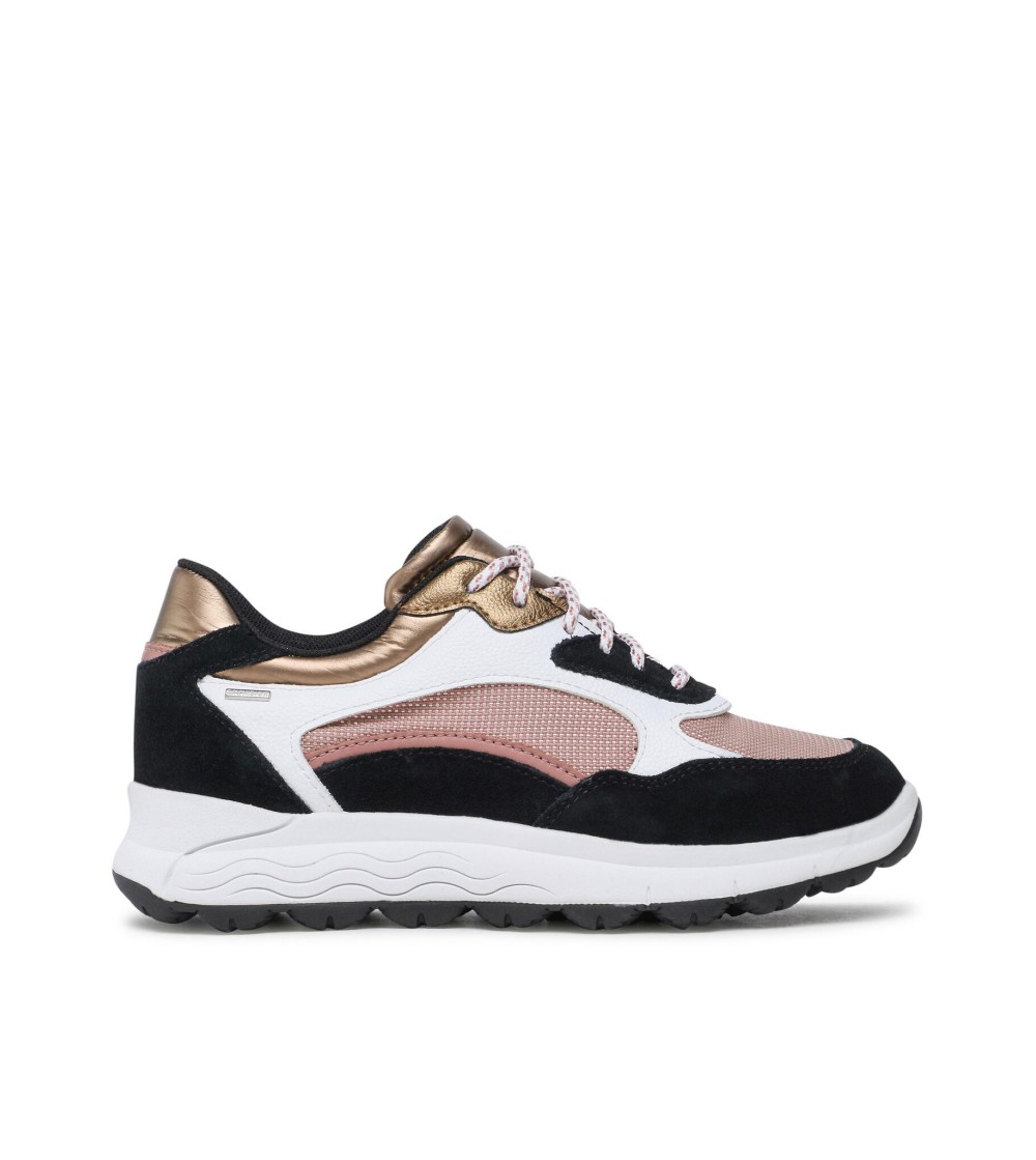 Geox Sneakers Donna Spherica 4x4 Abx Multi Nero Rosa