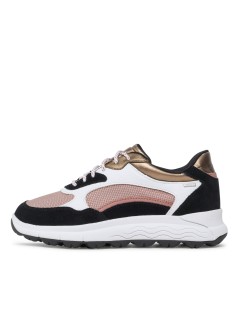 Geox Sneakers Donna Spherica 4x4 Abx Multi Nero Rosa