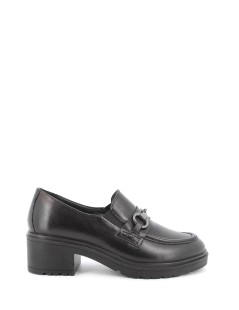 IGI &Co Mocassino Morsetto Vaschetta Tacco Medio Nero
