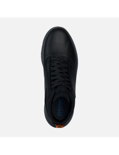 Geox Polacchine Uomo Spherica 4x4 Amphibiox Pelle Nero