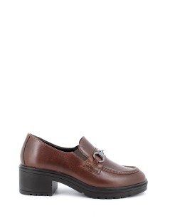 IGI &Co Mocassino Morsetto Vaschetta Tacco Medio Cuoio