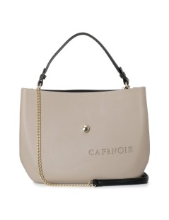 CAFèNOIR Bauletto Shopping Bag in Eva Tasca Personalizzabile Nero Roccia