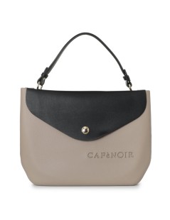 CAFèNOIR Bauletto Shopping Bag in Eva Tasca Personalizzabile Nero Roccia