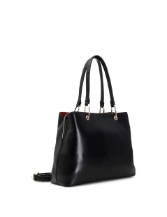 CAFèNOIR Shopping Anelli Ovali e Charm Cerniera Nero