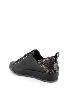 IGI &Co Sneakers Cassetta Media Tallone Animalier Nero