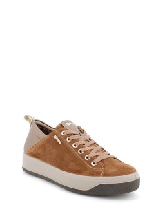IGI &Co Sneakers Cassetta Tallone Bicolore Cognac
