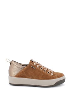 IGI &Co Sneakers Cassetta Tallone Bicolore Cognac