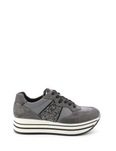 IGI &Co Sneakers Hoga Fascia Glitter Grigio