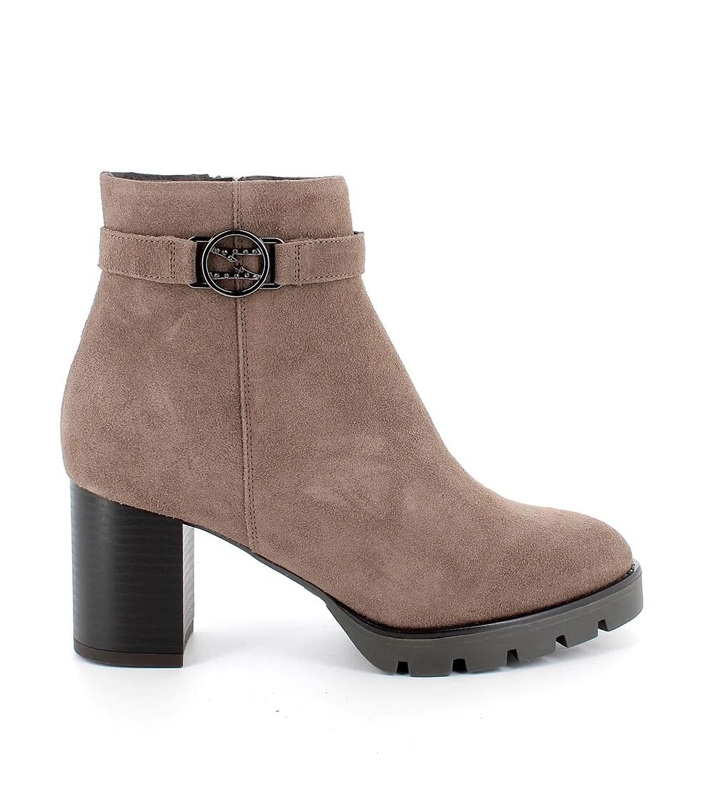 IGI &Co Tronchetto Plateau Tacco Alto Spilla Fango