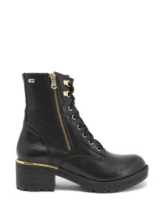 Valleverde Anfibio Profili e Zip Metal Nero Oro