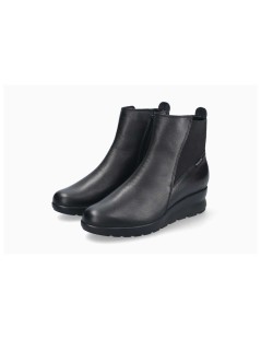 Mephisto Tronchetto Pierina Zeppa Media Elastico Nappa Nero