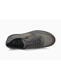Mephisto Sneakers Uomo Dino Zip Laterale Grigio