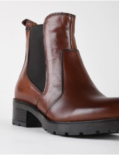 Valleverde Tronchetto Beatles Fondo Medio Zip Marrone