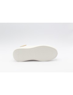 Cult PERRY Sneakers Traforata Borchie e Occhielli Oro Bianco