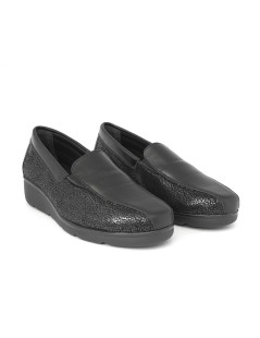 Susimoda Slipon Zeppa Media con Elastici Nero