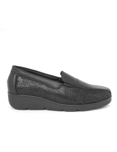 Susimoda Slipon Zeppa Media con Elastici Nero