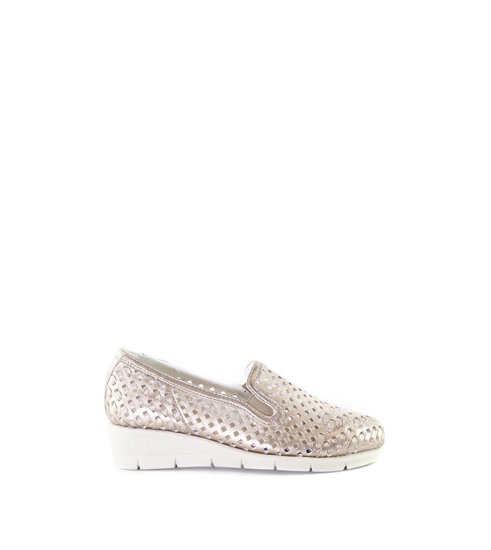 Susimoda Mocassino Classic Comfort Traforato Perlato Rame