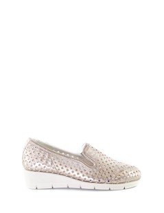 Susimoda Mocassino Classic Comfort Traforato Perlato Rame