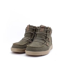 Hey Dude Stivaletto Donna Passa Lacci Vaschetta Oliva
