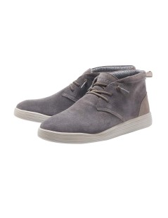 Hey Dude Polacchine Uomo Jo Suede Laccio Elastico Shadow Grigio