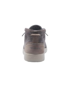 Hey Dude Polacchine Uomo Jo Suede Laccio Elastico Shadow Grigio