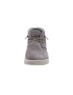 Hey Dude Polacchine Uomo Jo Suede Laccio Elastico Shadow Grigio