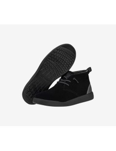 Hey Dude Polacchine Uomo Jo Suede Laccio Elastico Jet Nero