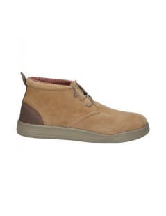 Hey Dude Polacchine Uomo Jo Suede Laccio Elastico Cognac
