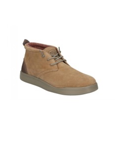 Hey Dude Polacchine Uomo Jo Suede Laccio Elastico Cognac