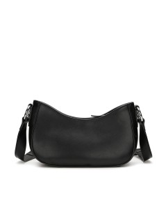 Cult Borsa a Tracolla Brillanti con Ciondolo Portamonete Nero