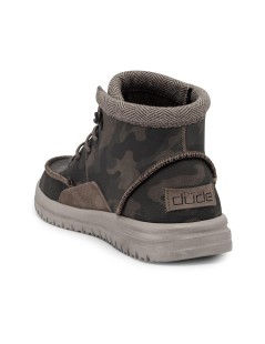 Hey Dude Polacchine Uomo Bradley Woodland Elastici Military Bosco