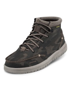 Hey Dude Polacchine Uomo Bradley Woodland Elastici Military Bosco