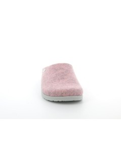 Grunland Ciabatta Donna Plantare Estraibile Feltro Cipria