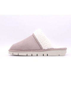 Grunland Ciabatta Zeppa Media fascia Eco Lanetta Taupe