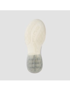 Fornarina Sneakers Platform Tessuto e Camoscio Bianco