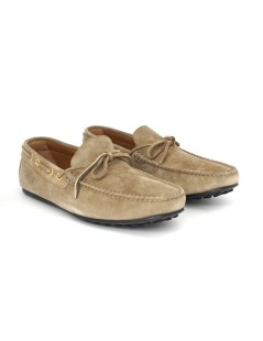 Rossano Bisconti Mocassino Uomo Car Shoe Camoscio Antilope