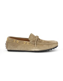 Rossano Bisconti Mocassino Uomo Car Shoe Camoscio Antilope
