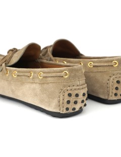 Rossano Bisconti Mocassino Uomo Car Shoe Camoscio Antilope