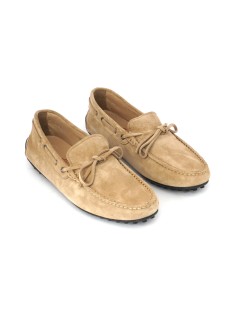 Rossano Bisconti Mocassino Vela Laccio Car Shoe Tabacco