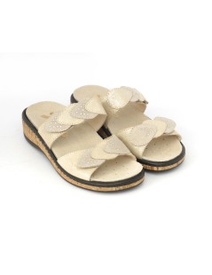 Walksan Susimoda Ciabatta Plantare Estraibile 2 Velcro Platino
