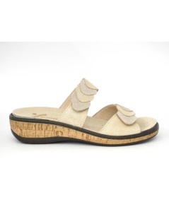 Susimoda Walksan Ciabatta Plantare Estraibile 2 Velcro Platino