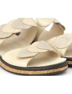 Susimoda Walksan Ciabatta Plantare Estraibile 2 Velcro Platino