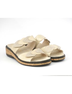 Susimoda Walksan Ciabatta Plantare Estraibile 2 Velcro Platino