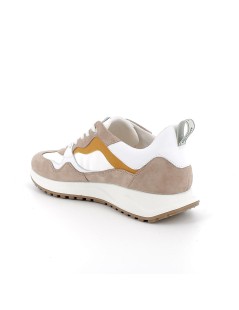 IGI &Co Sneakers Fondo Chiaro Dettagli Camoscio Pelle Beige